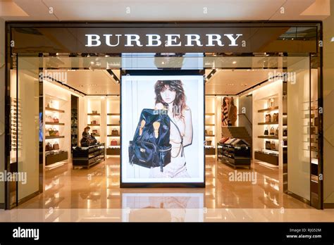 burberry store in hong kong.